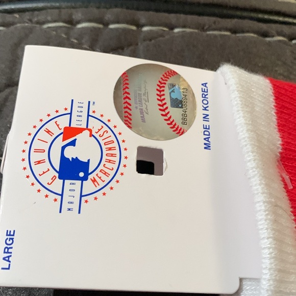 MLB St Louis Cardinals new calf height socks unisex size large - Picture 4 of 4